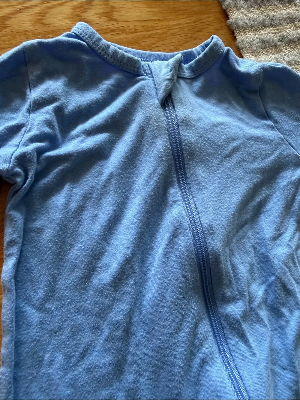 Kyte baby long sleeve zip romper